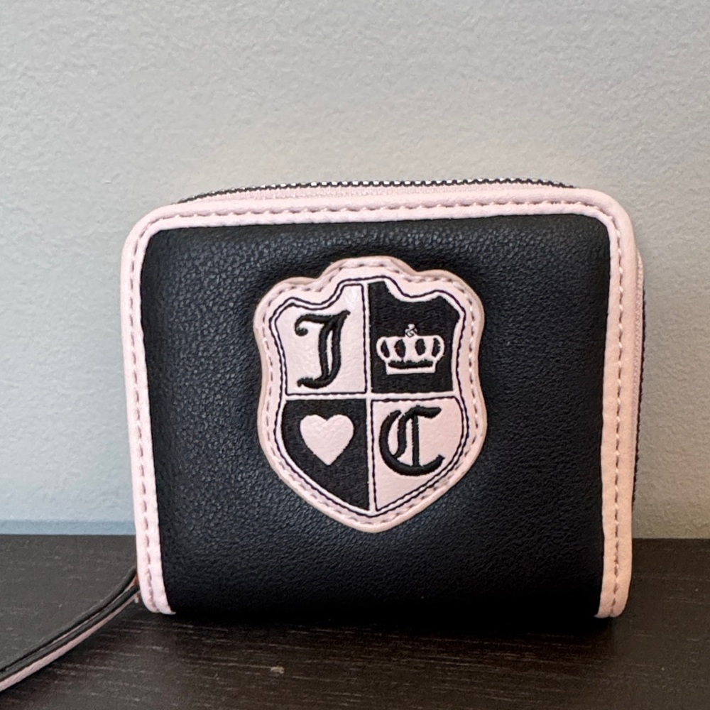 Juicy Couture Cream and Pink Wallet